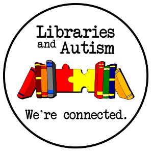 libraries and autism logo