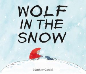 book cover for Wolf in the Snow