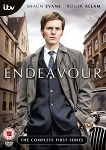 Endeavour DVD cover man standing by building